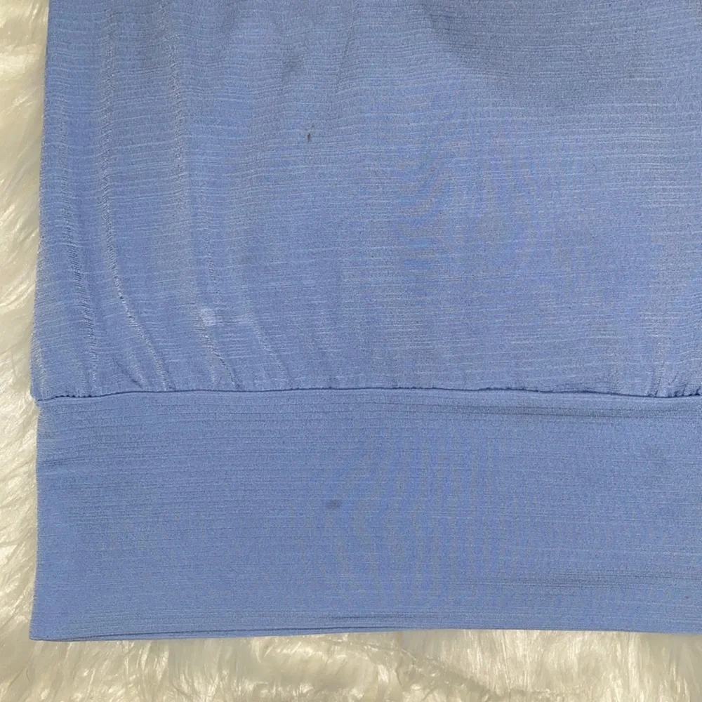 BWear Baby Blue Sleeveless Cowl Neck Top - Picture 3 of 5